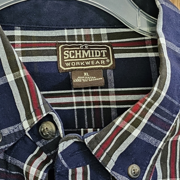 Schmidt Workwear Shirt sz XL - Picture 4 of 8